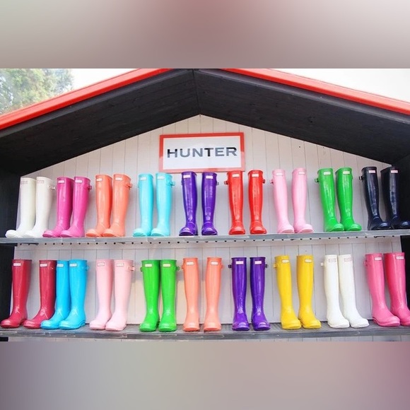 Hunter Original Short Gloss Boots - Picture 9 of 15